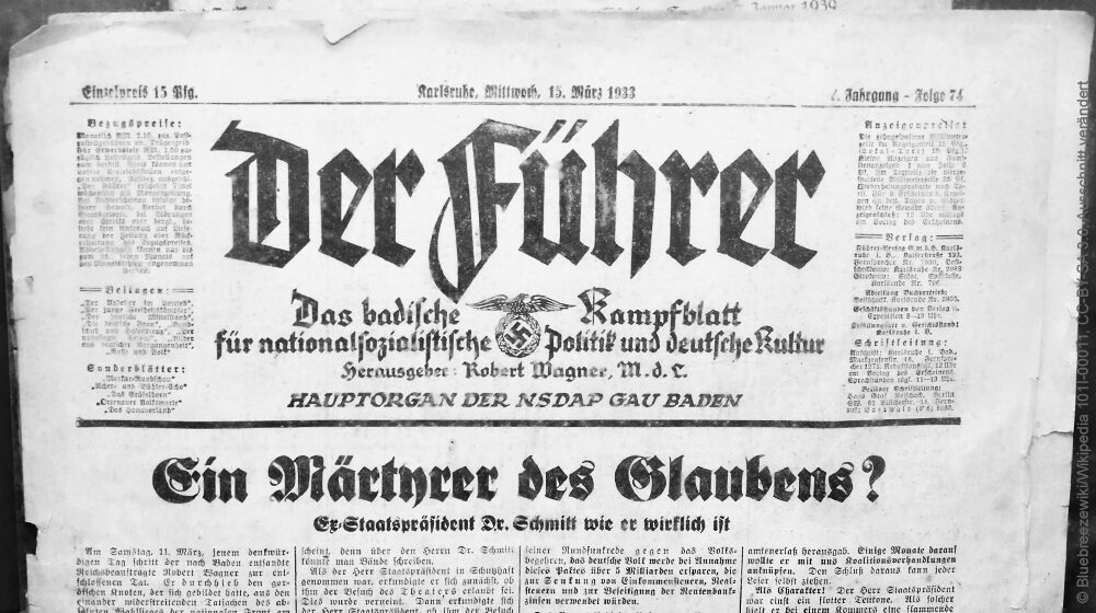 The American Media are Already Repeating the Mistakes of Pre-Nazi Germany